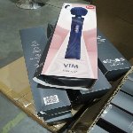Вібромасажер Fun Factory VIM Vibrating Wand Nightblue (м'яте паковання!!!) - мініатюра 2