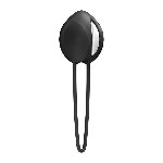 Вагінальна кулька Fun Factory SMARTBALL UNO Black, одинарна, діаметр 3,6 см - мініатюра 3