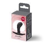 Анальна пробка Fun Factory BOOTIE S Black, діаметр 2,8 см, тонкий обмежувач - мініатюра 4