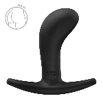 Анальна пробка Fun Factory BOOTIE S Black, діаметр 2,8 см, тонкий обмежувач - мініатюра 1