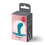 Анальна пробка Fun Factory BOOTIE S Aquamarine, діаметр 2,8 см, тонкий обмежувач - мініатюра 4
