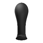 Анальна пробка Fun Factory BOOTIE L Black, діаметр 3,8 см, тонкий обмежувач - мініатюра 4