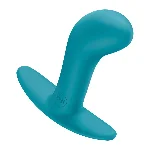 Анальна пробка Fun Factory BOOTIE L Aquamarine, діаметр 3,8 см, тонкий обмежувач - мініатюра 1