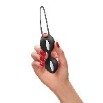 Вагінальні кульки Fun Factory SMARTBALLS DUO Black, 2 шт, діаметр 3,2 та 3,6 см - мініатюра 6