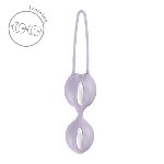 Вагінальні кульки Fun Factory SMARTBALLS DUO Purple, 2 шт, діаметр 3,2 та 3,6 см - мініатюра 2