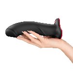 Фалоімітатор Fun Factory THE BOSS STUB Black, реалістична текстура, довжина 17,9 см, діаметр 4,1см - мініатюра 3