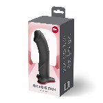 Фалоімітатор Fun Factory THE BOSS STUB Black, реалістична текстура, довжина 17,9 см, діаметр 4,1см - мініатюра 5