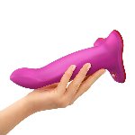 Фалоімітатор Fun Factory LIMBA FLEX L Magenta, гнучкий, з ефектом пам’яті, підходить для точки G - мініатюра 3