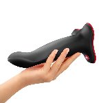 Фалоімітатор Fun Factory LIMBA FLEX L Black, гнучкий, з ефектом пам’яті, підходить для точки G - мініатюра 3