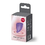 Менструальна чаша Fun Factory FUN CUP SIZE B Black Currant, багаторазова, діаметр 4,3 см, об’єм 30 мл - мініатюра 5