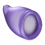 Менструальна чаша Fun Factory FUN CUP SIZE B Black Currant, багаторазова, діаметр 4,3 см, об’єм 30 мл - мініатюра 2