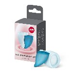 Набір менструальних чаш Fun Factory FUN CUP EXPLORE KIT, 2 шт, Multicolored Turquoise, об’єми 20 та 30 мл - мініатюра 6