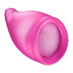 Менструальна чаша Fun Factory FUN CUP SIZE A Magenta, багаторазова, діаметр 4 см, об’єм 20 мл - мініатюра 2
