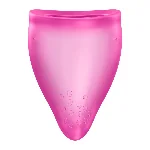 Менструальна чаша Fun Factory FUN CUP SIZE A Magenta, багаторазова, діаметр 4 см, об’єм 20 мл - мініатюра 1