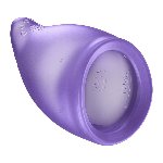 Менструальна чаша Fun Factory FUN CUP SIZE A Black Currant, багаторазова, діаметр 4 см, об’єм 20 мл - мініатюра 2