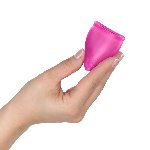 Менструальна чаша Fun Factory FUN CUP SIZE B Magenta, багаторазова, діаметр 4,3 см, об’єм 30 мл - мініатюра 4