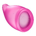 Менструальна чаша Fun Factory FUN CUP SIZE B Magenta, багаторазова, діаметр 4,3 см, об’єм 30 мл - мініатюра 2