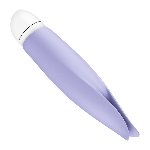 Вібратор з пелюстками Fun Factory VOLITA purple, компактний, дуже тихий, на батарейках - мініатюра 3