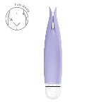 Вібратор з пелюстками Fun Factory VOLITA purple, компактний, дуже тихий, на батарейках - мініатюра 4