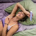 Вібратор з пелюстками Fun Factory VOLITA purple, компактний, дуже тихий, на батарейках - мініатюра 8