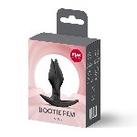 Анальна пробка Fun Factory BOOTIE FEM Black, у вигляді бутона, діаметр 2,9 см, тонкий обмежувач - мініатюра 7