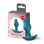 Анальна пробка Fun Factory BOOTIE FEM Bottle Green, у вигляді бутона, діаметр 2,9 см, тонкий обмежувач - мініатюра 6