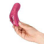 Накладний вібратор Fun Factory LAYA III Raspberry, ефект постукування пальцем - мініатюра 2