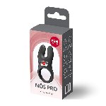 Ерекційне віброкільце з подвійною стимуляцією клітора Fun Factory NŌS PRO Black, 2 мотори - мініатюра 8