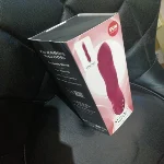 Пульсатор для точки G Fun Factory Stronic Wave Wine Red (м'яте паковання!!!) - мініатюра 2