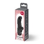 Вібратор-кролик Fun Factory OCEAN Black, для клітора та точки G, 6 режимів, на батарейках - мініатюра 4