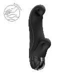 Вібратор-кролик Fun Factory OCEAN Black, для клітора та точки G, 6 режимів, на батарейках - мініатюра 1
