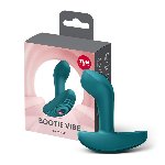 Анальна пробка Fun Factory Bootie Vibe Bottle Green - мініатюра 8