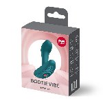 Анальна пробка Fun Factory Bootie Vibe Bottle Green - мініатюра 9