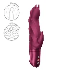 Вібратор Fun Factory Darling Devil Wine Red - мініатюра 1