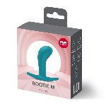 Анальна пробка Fun Factory BOOTIE M Aquamarine, діаметр 3,3 см, тонкий обмежувач - мініатюра 4