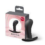 Анальна пробка Fun Factory BOOTIE M Black, діаметр 3,3 см, тонкий обмежувач - мініатюра 3