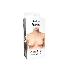 Затискачі для сосків з регулюванням Art of Sex - Flirty Bow, колір рожевий - мініатюра 3