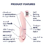 Вібратор-кролик Satisfyer Pearl Bunny 3 - мініатюра 7