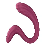 Вагінально-кліторальний вібратор Satisfyer G for Goddess 3 Wine Red, 2 мотори - мініатюра 1