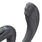 Вагінально-кліторальний вібратор Satisfyer G for Goddess 3 Dark Grey, 2 мотори - мініатюра 4