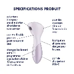 Вібромасажер Satisfyer Wand-erful з вакуумною кліторальною стимуляцією - мініатюра 6