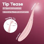 Вібратор Satisfyer Tip Tease Rose - мініатюра 8
