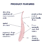 Вібратор Satisfyer Tip Tease Rose - мініатюра 6