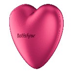 Вакуумний стимулятор-серце з вібрацією Satisfyer Cutie Heart Battery Series - мініатюра 2