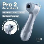 Вакуумний кліторальний стимулятор Satisfyer Pro 2 Generation 2 Battery Series Light Blue - мініатюра 7