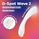 Вібратор Satisfyer G-Spot Wave 2 White, імітує доторкання пальця - мініатюра 6