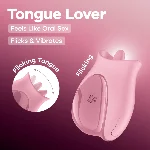 Вібростимулятор для клітора Satisfyer Tongue Lover з язичком - мініатюра 6