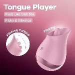 Вібростимулятор для клітора Satisfyer Tongue Player з язичком - мініатюра 6