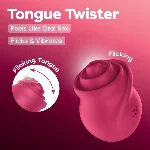 Вібростимулятор для клітора Satisfyer Tongue Twister з імітацією язичка - мініатюра 6