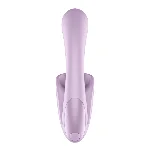 Вагінально-кліторальний вібратор Satisfyer Tongue Expert з язичком - мініатюра 4